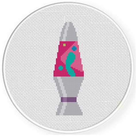 Lava Lamp Cross Stitch Pattern – Daily Cross Stitch