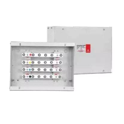 Havells 4 Way Wall Mounted Busbar Chambers– Industrial Megamart