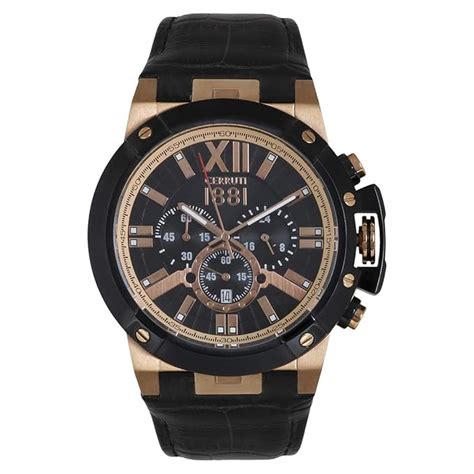 Buy Cerruti 1881 Analog Black Dial Men's Watch-CRA145SRB02BK at Amazon.in