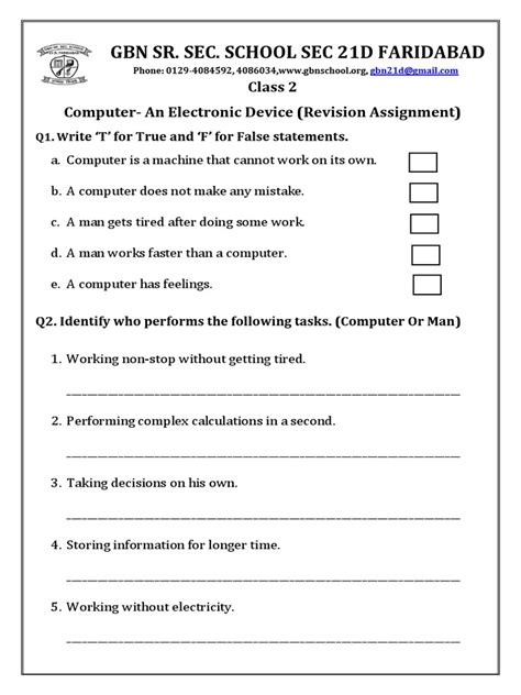 Role of Computer Class 2 的图像结果