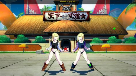 Android 18 Sexy Suit Mod for Dragon Ball FighterZ | DB:FZ Mods