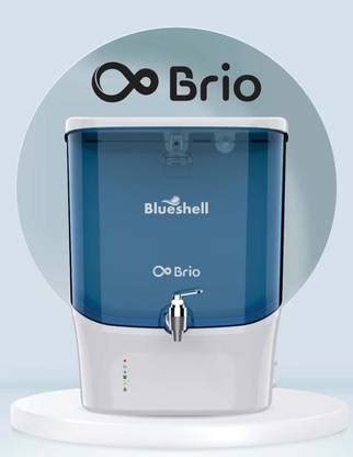 Blueshell BRIO Alkaline (Blue) 9L 9 L RO + UF + TDS + ALK Water ...