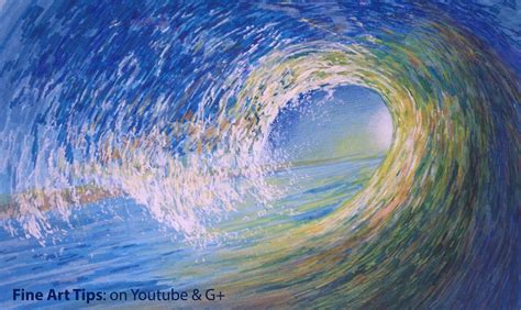 How to Draw an Ocean Wave | Ocean waves, Drawings, Art techniques