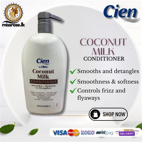 Cien Coconut Milk Conditioner 1L - Missrose.lk