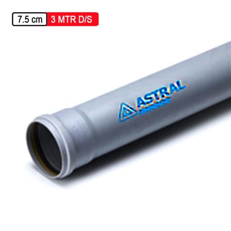 Astral Drainmaster Ringfit Pipes Type B 7.5cm 3meter D/S | mykit | Buy ...