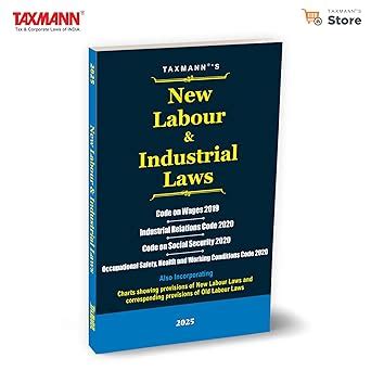 Buy Taxmann's New Labour & Industrial Laws – Comprehensive & Updated ...