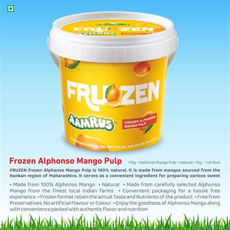 Alphonso Mango Pulp – FRUZEN | Jain Farm Fresh – Online Store | Jain ...