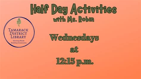 Lakeview Community Schools Half Day Activities, 832 S Lincoln Ave ...
