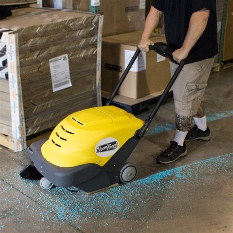Warehouse Concrete Floor Vacuum Sweeper - CleanFreak® EasySweep ...