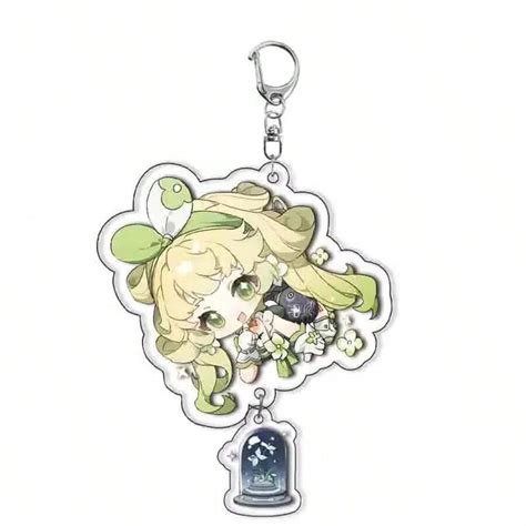 Anime Game Wuthering Waves Acrílico Chaveiro Changli Zhezhi Verina ...