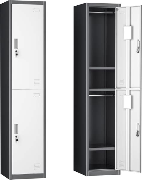 SUNCROWN Metal Locker Storage Cabinet with 2 Doors, India | Ubuy