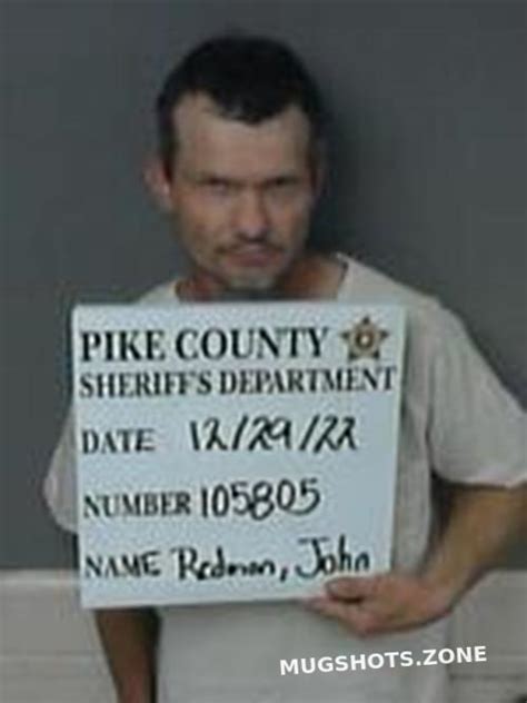 JOHN GARY REDMON 12/29/2022 - Pike County Mugshots Zone