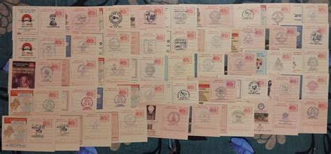 India 45 diff Special Cancellations on Megdhoot Post Cards MINT # 5928 ...