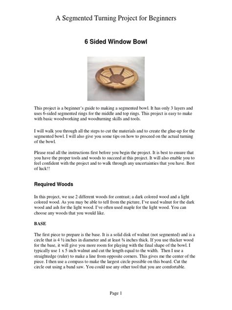 Image result for Segmented Bowl Tutorial