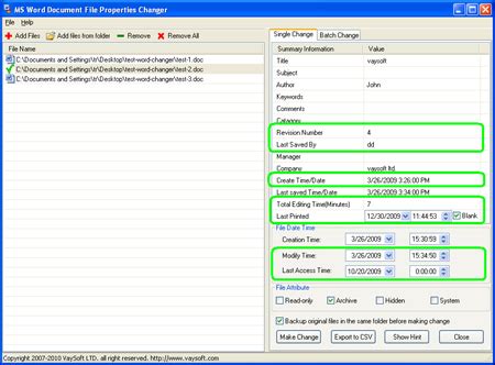 Image result for Word File Properties