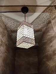 Buy Homesake Black Metal Dual Ring Crystal Flush Mount Ceiling Light ...