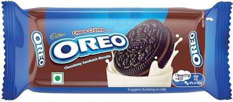 Cadbury Oreo Biscuit Chocolate Flavour Cream Sandwich Biscuit Price in ...