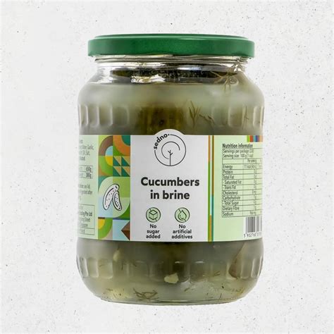 Cucumbers in Brine 650g - Eater's Market