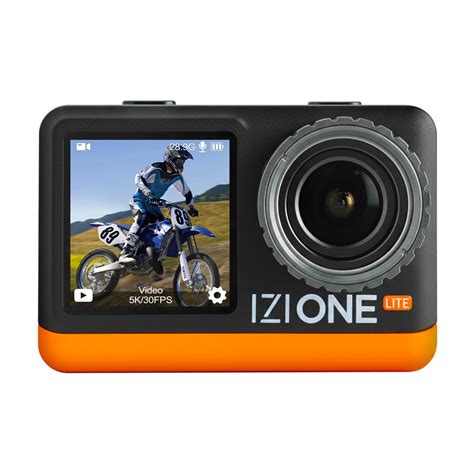 IZI One Lite 5K Action Camera - 4K 60FPS 50MP Ultra HD