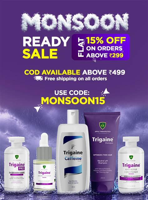 Clinically Proven Hair Care Shampoo | Trigaine — Science You Can Feel