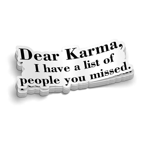 Karma Hard Hat Decal – Armed American Supply