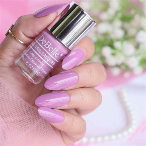 DeBelle Gel Nail Lacquer Flamboyant Florina (Dark Pink Mauve Nail ...