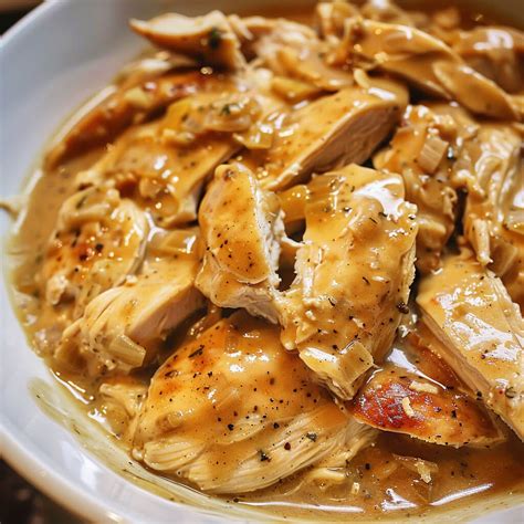 Crockpot Chicken & Gravy - Recipes