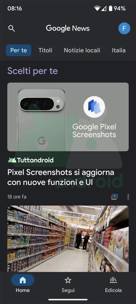 Google News cambia look e riceve una nuova schermata principale