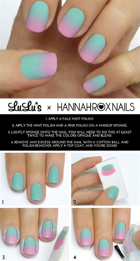 Image result for Mint Nail Tutorial