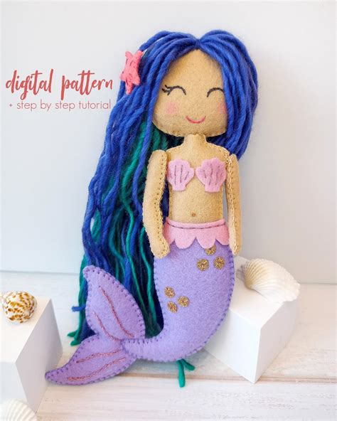 Image result for Felt Easy Mermaid Pattern