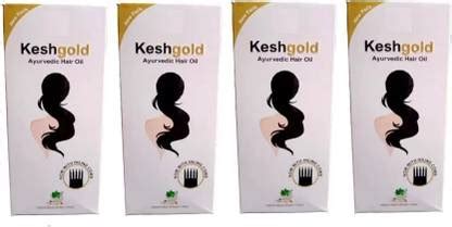 RINGHAS Kesh Gold Ayurvedic Hair Oil (Pack of 4) Hair Oil - Price in ...