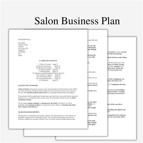 Hair Salon Business Plan