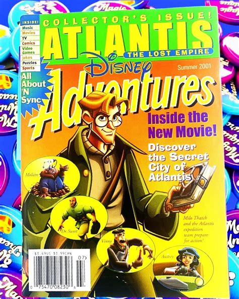 Atlantis 2001 Disney Adventure Magazine - Etsy