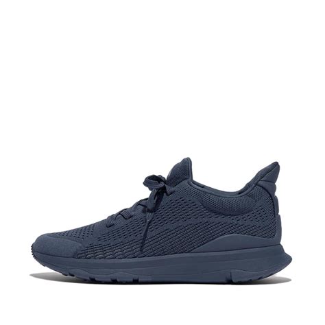 Buy VITAMIN FFX KNIT SPORTS SNEAKERS Blue Sports Mens Sports Lace-Up ...