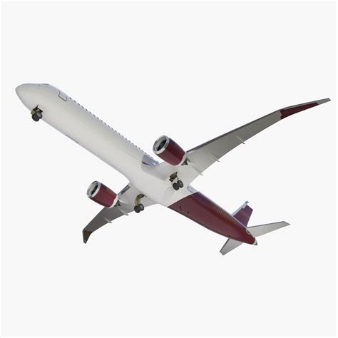 Concept Modern Aircraft Turbofan Rigged 3D model | 3D Molier International