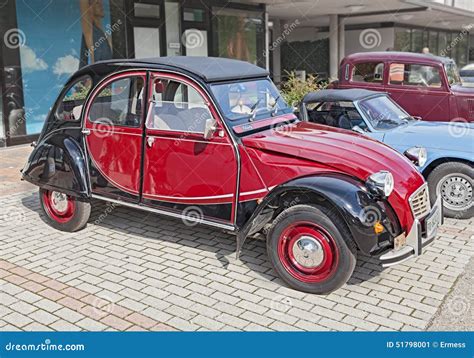 Vintage French Car Citroen 2CV Charleston Editorial Photo Image ...