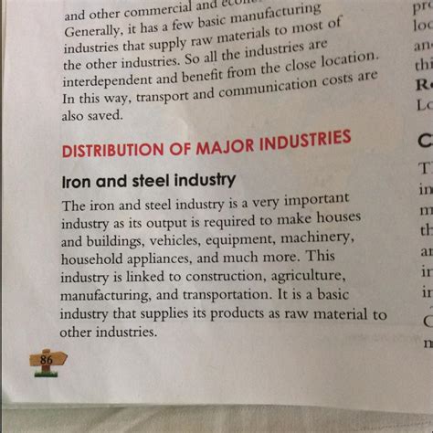 Iron and steel industry is a basic industry which is functioning on two ...
