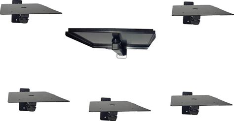 MASHKI WALL MOUNTED 5.1 HOME THEATER STAND {2 SPEAKER AND 1 WOOFER ...