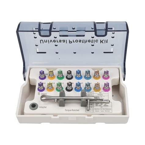 NSKI Universal Implant Torque Wrench Screwdriver Prosthetic Kit 10 ...