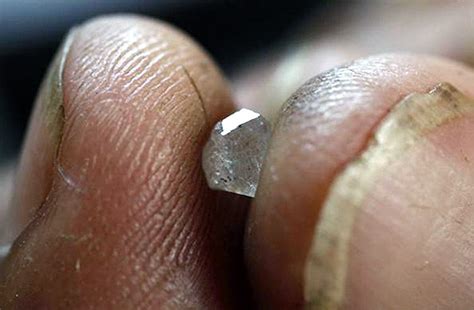 How diamonds are illegally mined - Rediff.com Business