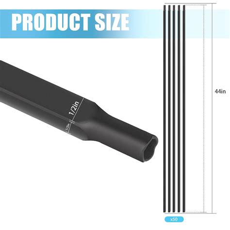 Patavin 1/2 Inch Wrought Iron Plain Bar Balusters - Hollow India | Ubuy