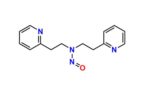 N-Nitroso Betahistine EP Impurity C, Molecular Formula C14H16N4O ...