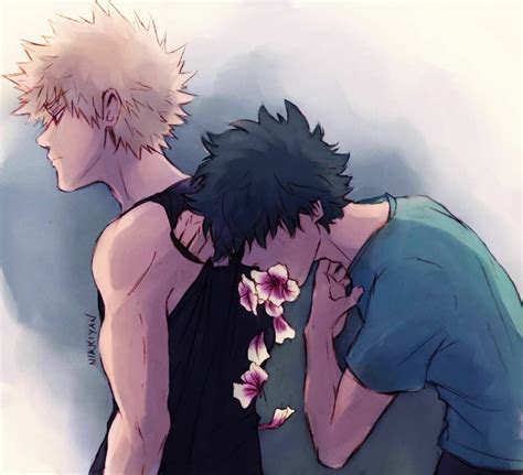 Bakugou And Deku Sad Fanart