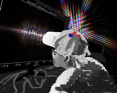 Image result for Electron Diffraction Pattern Simulation Python