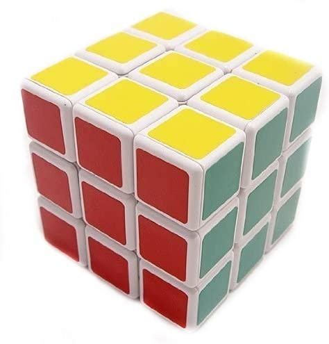 LAMANSH 3*3 White Border Rubik's Cube Puzzle Game – Lamansh