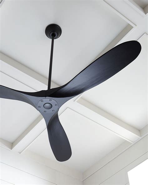 Monte Carlo Maverick Indoor/Outdoor 60" Ceiling Fan in Matte Black with ...