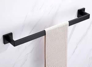LUXIUR Towel Hanger for Bathroom, Towel Rod, Bathroom Towel Rod ...