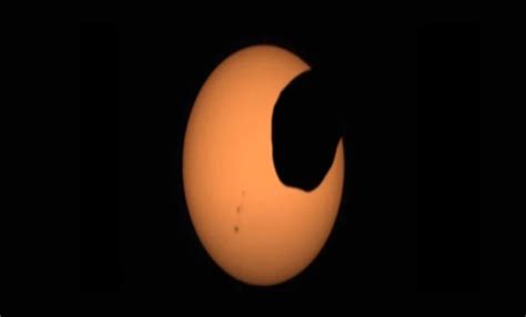 Solar Eclipse On Mars! NASA's Perseverance Rover Captures A Stunning ...