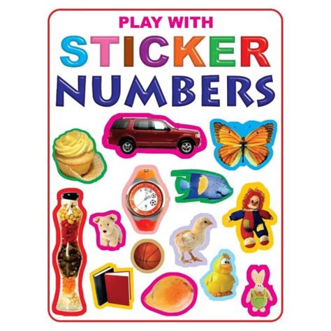 Dreamland Play With Sticker Numbers Book - Where Every Smile Counts