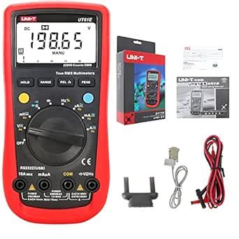 UNI-T UT61E AC/DC Modern Digital Auto Ranging Multimeters Backlight ...